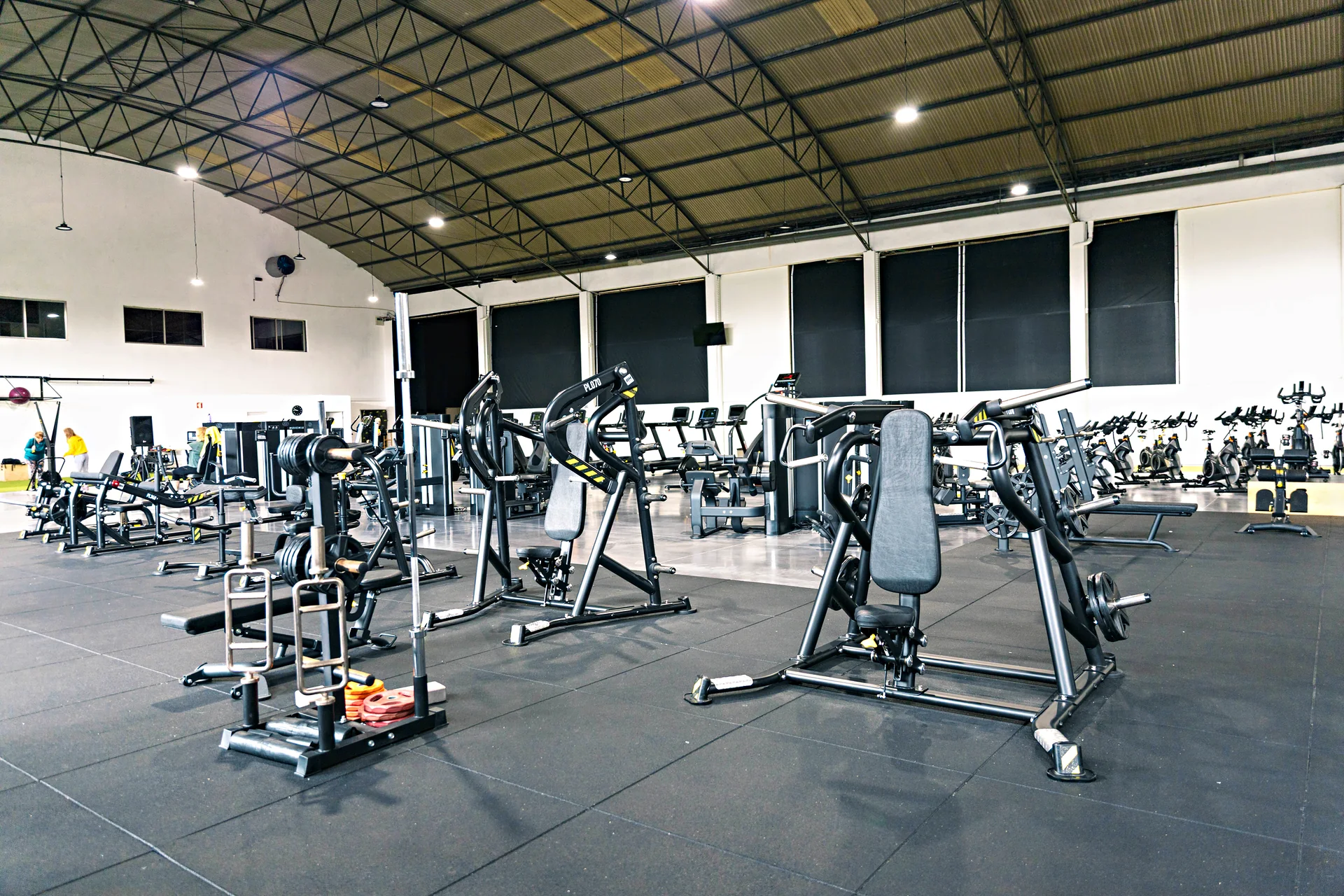Sala de treino do Arena Club